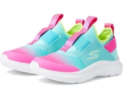 SKECHERS KIDS Slip-On-Skech Fast - Ombre Sunset 303506L (Little Kid/Big Kid)