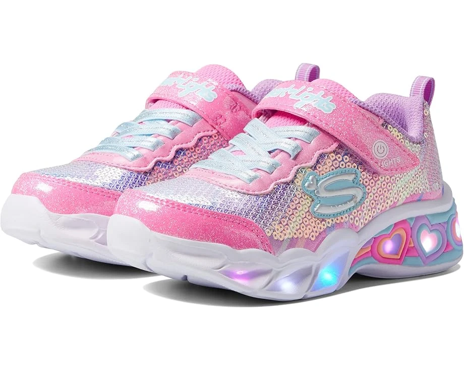 SKECHERS KIDS Sport Lighted - Sweetheart Lights - Lets Shine 302313L (Little Kid/Big Kid)