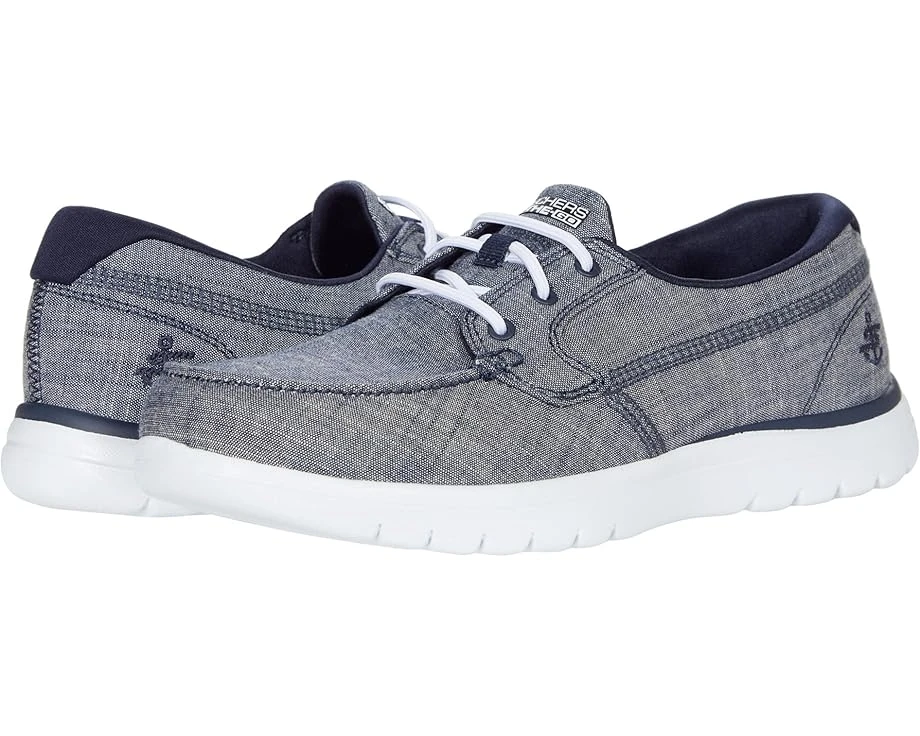 SKECHERS Performance On-The-Go Flex Linen Boat Shoe