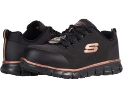 SKECHERS Work Sure Track - Chiton Alloy Toe