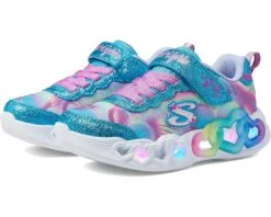 SKECHERS KIDS Sport Lighted-Infinite Heart Lights 303750L (Little Kid/Big Kid)